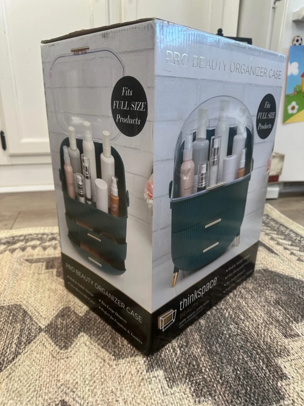 New ThinkSpace Pro Beauty Organizer Case   New in box